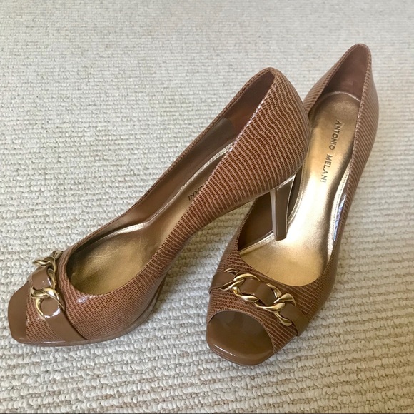 Antonio Melani leather heels new, no original box - Picture 2 of 5